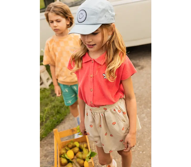 Sproet & Sprout Terry blouse girls  Rose petal