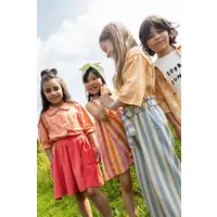 Sproet & Sprout Blouse girls check print  Blush