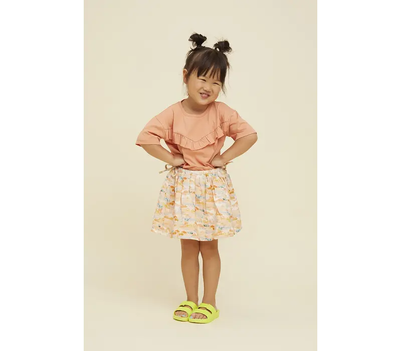 Sproet & Sprout T-shirt girls ruffle  Blush