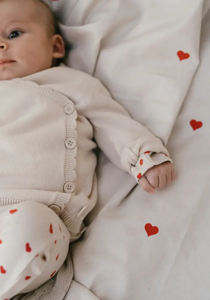 A Tiny Story baby t shirt long sleeve pearl