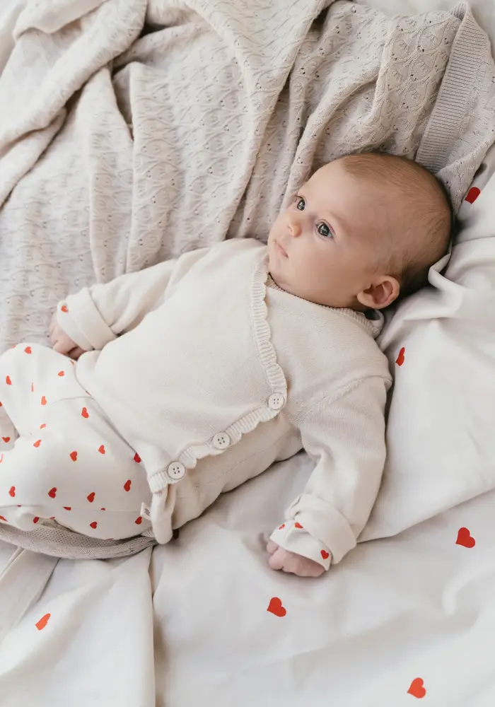 A Tiny Story baby t shirt long sleeve pearl