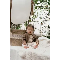 A Tiny Story baby cardigan caramel