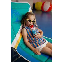 Stains and Stories girls t-shirt sleeveless dusty orange