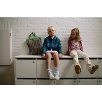 Stains and Stories girls flared denim ivory