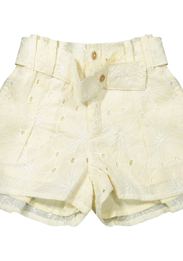 Baje Studio Cabril Pants short Creme oat
