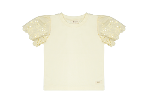 Baje Studio Baje Studio Loule Shortsleeve Creme oat