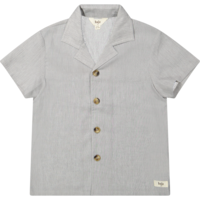 Baje Studio Buce, shortsleeve blouse, blue steel