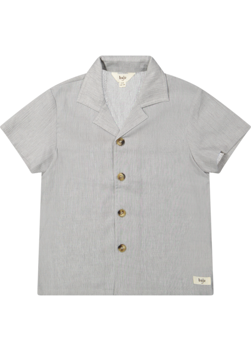 Baje Studio Baje Studio Buce, shortsleeve blouse, blue steel