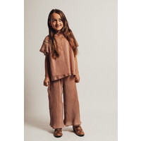 Baje Studio Giao Pants long Rose amber