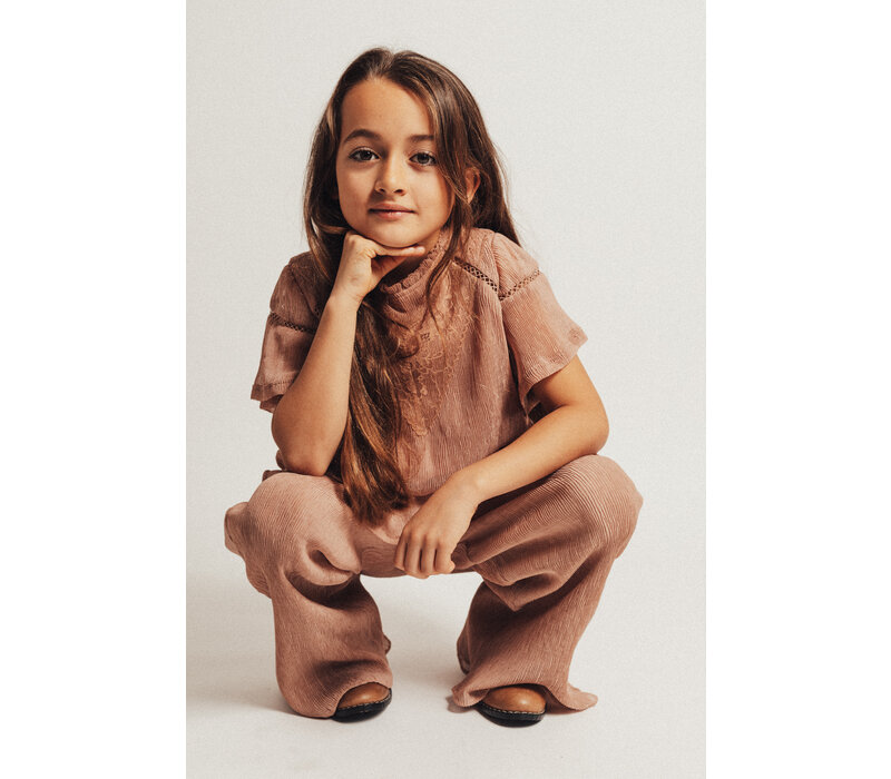 Baje Studio Giao Pants long Rose amber