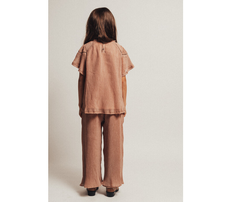 Baje Studio Giao Pants long Rose amber