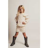 Baje Studio Cabril Pants short Creme oat