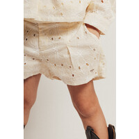 Baje Studio Cabril Pants short Creme oat
