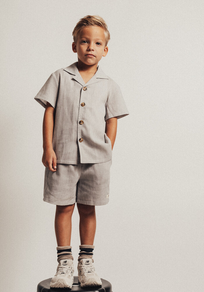 Baje Studio Cacem, short, blue steel