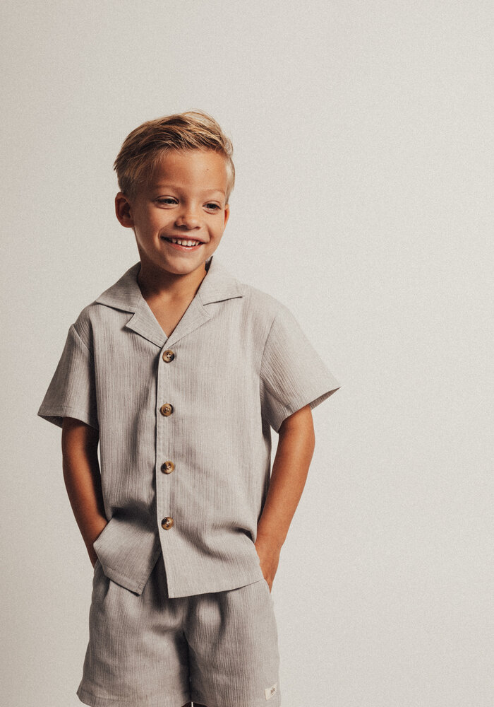 Baje Studio Cacem, short, blue steel