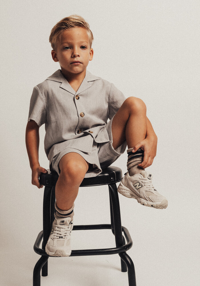 Baje Studio Cacem, short, blue steel