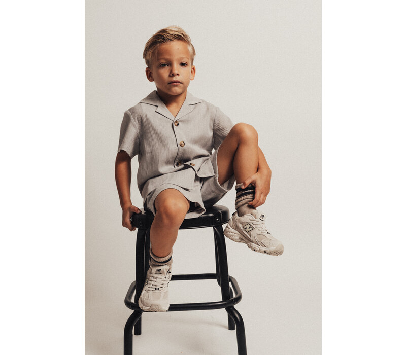 Baje Studio Cacem, short, blue steel