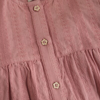 Daily Seven Dress Structured Ash Rose