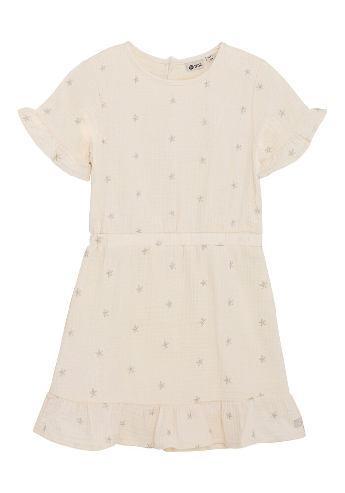 Daily Seven Dress Allover Print Sandshell