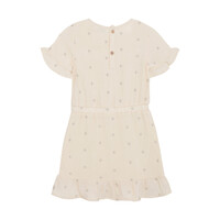 Daily Seven Dress Allover Print Sandshell