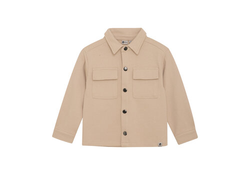 Daily seven Daily Seven Shirt Jacket Structure Latte Sand