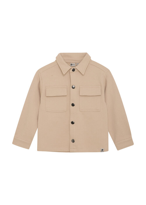 Daily seven Daily Seven Shirt Jacket Structure Latte Sand