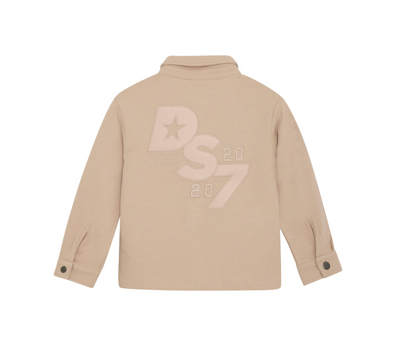 Daily Seven Shirt Jacket Structure Latte Sand