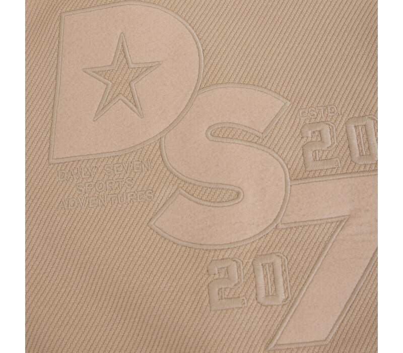 Daily Seven Shirt Jacket Structure Latte Sand