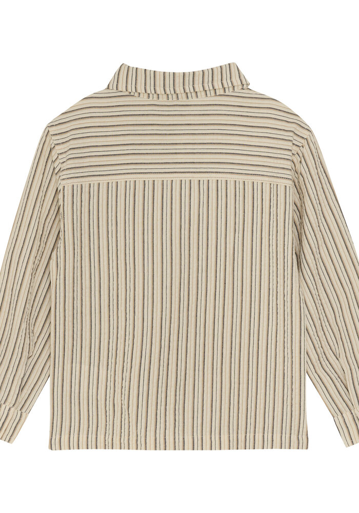 Daily Seven Shirt LS Striped Cloud
