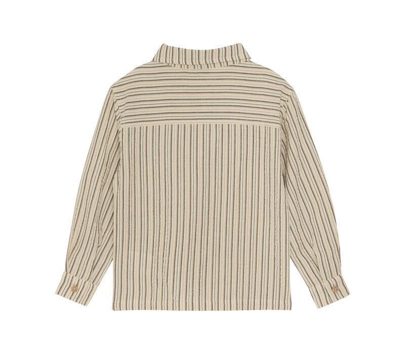 Daily Seven Shirt LS Striped Cloud