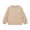 Daily seven Daily Seven Sweater Oversized Print Latte Sand
