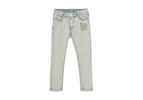 Daily seven Daily Seven 2700 Skinny Fit Print Jeans Used Light Denim