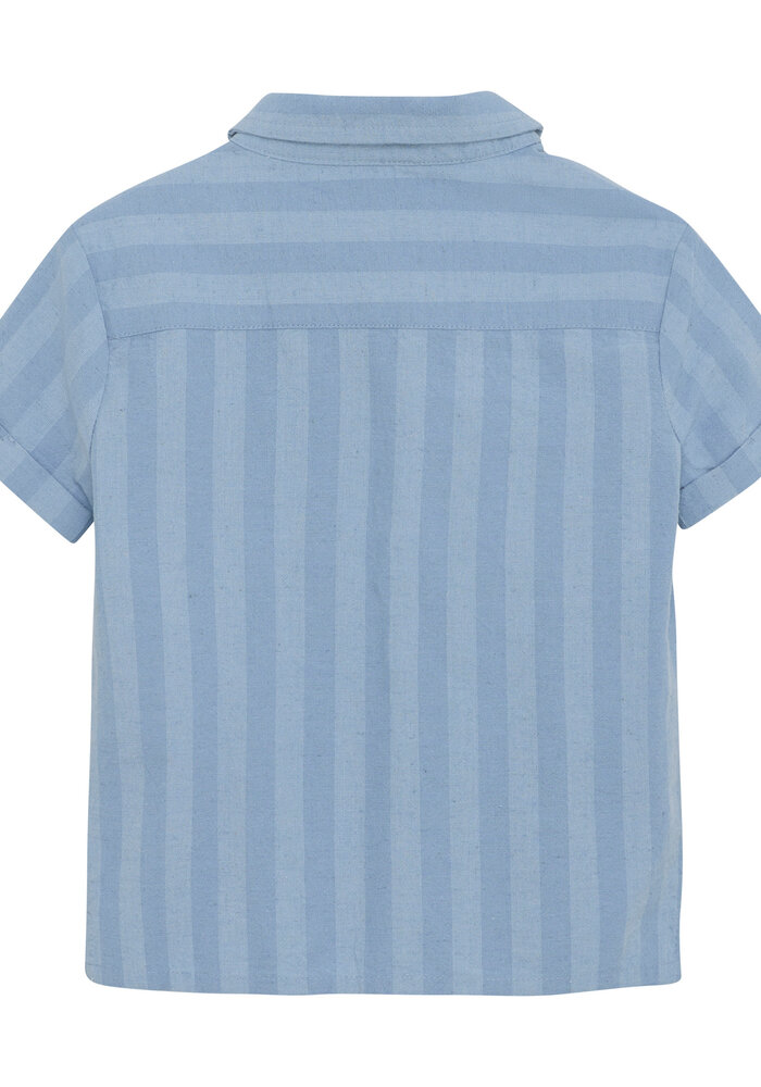Daily Seven Shirt Striped Ashley Blue