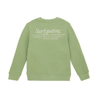 Daily Seven Sweater Textprint Tendril