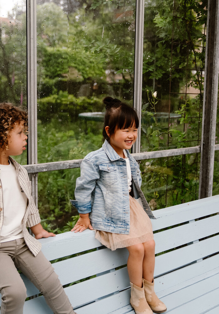 Daily Seven Oversized Denim Jacket Medium Denim