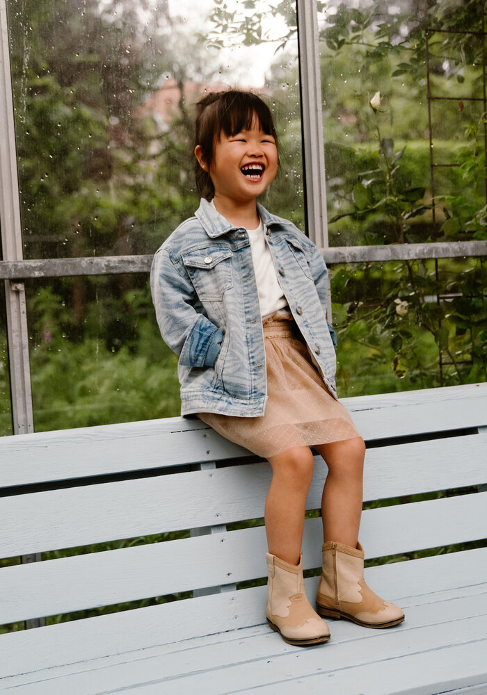 Daily Seven Oversized Denim Jacket Medium Denim