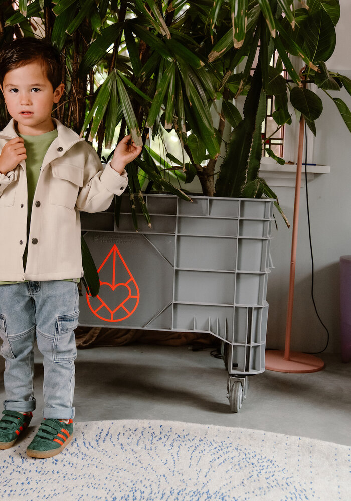 Daily Seven Shirt Jacket Structure Latte Sand