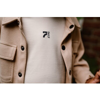 Daily Seven Shirt Jacket Structure Latte Sand