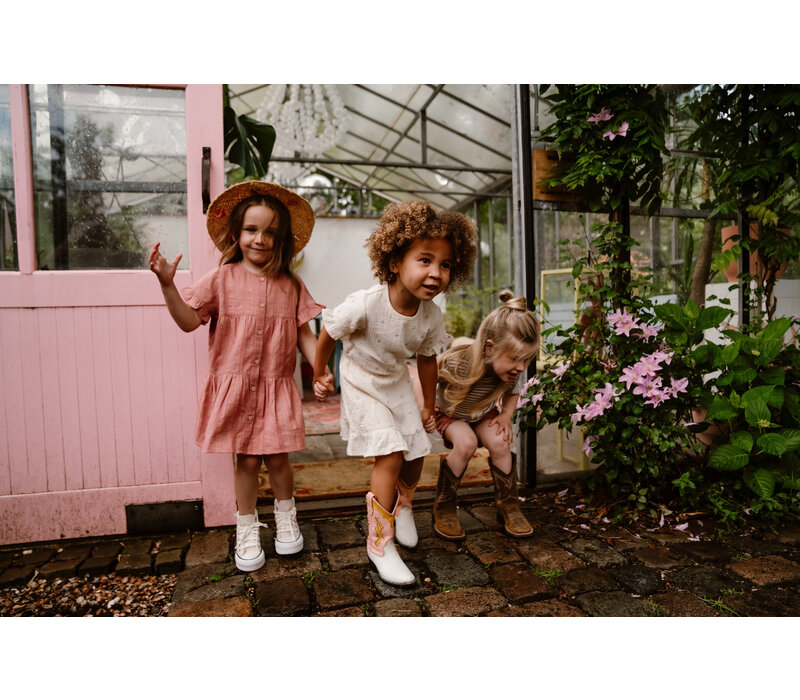 Daily Seven Dress Structured Ash Rose