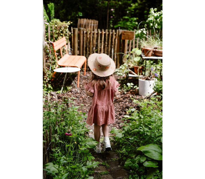Daily Seven Dress Structured Ash Rose