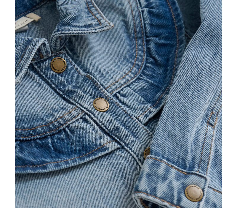 Enfant Jacket Denim Light Denim Blue
