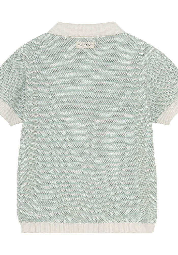 Enfant Knit Polo Jadeite