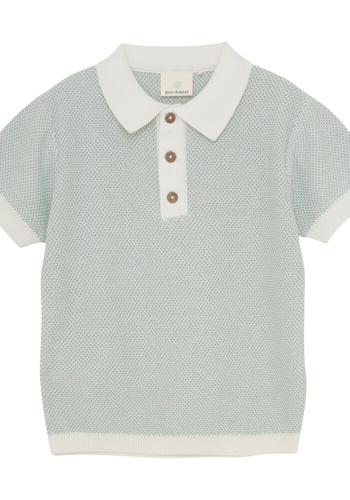 Enfant Knit Polo Jadeite