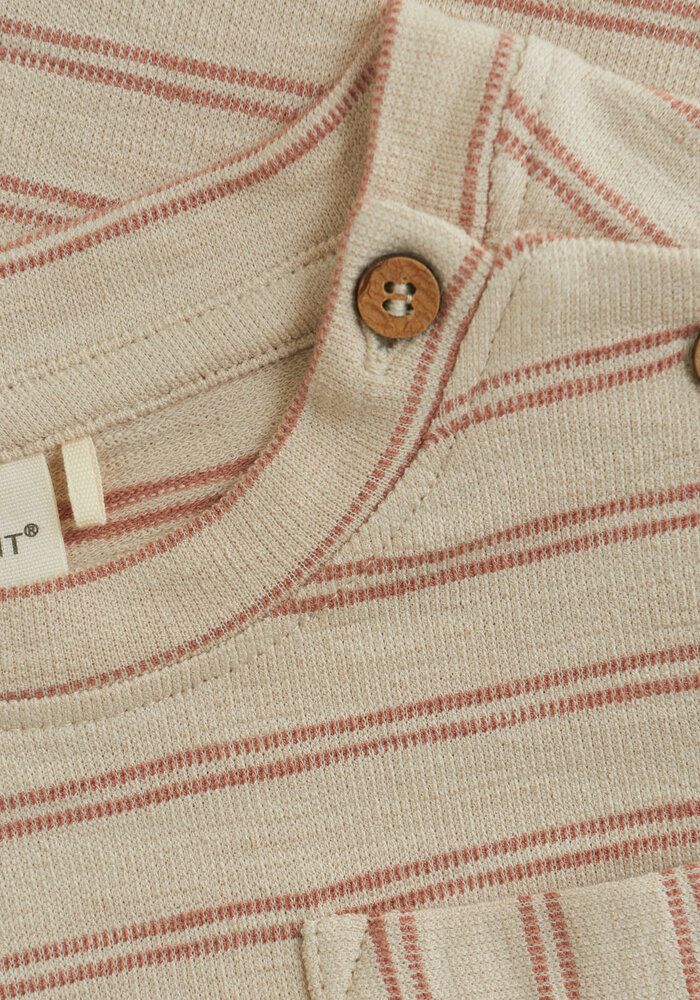 Enfant T-shirt SS Stripes French Oak