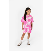Salty Stitch Salty Playsuit tie dye - Pink