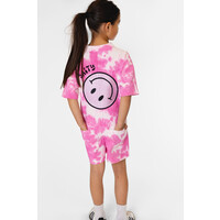 Salty Stitch Salty Playsuit tie dye - Pink