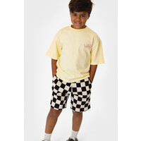 Salty Stitch Salty Smiley tee - Yellow
