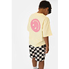 Salty Stitch Salty Stitch Salty Smiley tee - Yellow