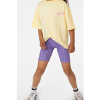 Salty Stitch Salty Smiley tee - Yellow