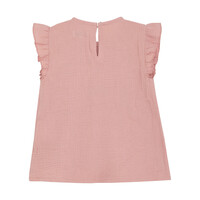 Enfant Blouse SS Muslin Ash Rose